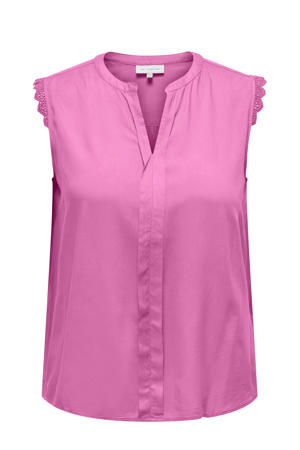 mouwloze top