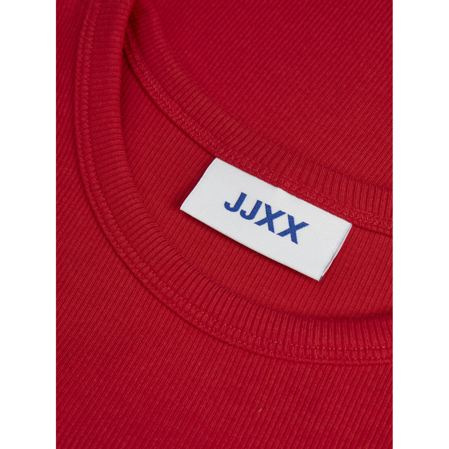JJXX cropped top rib gebreid