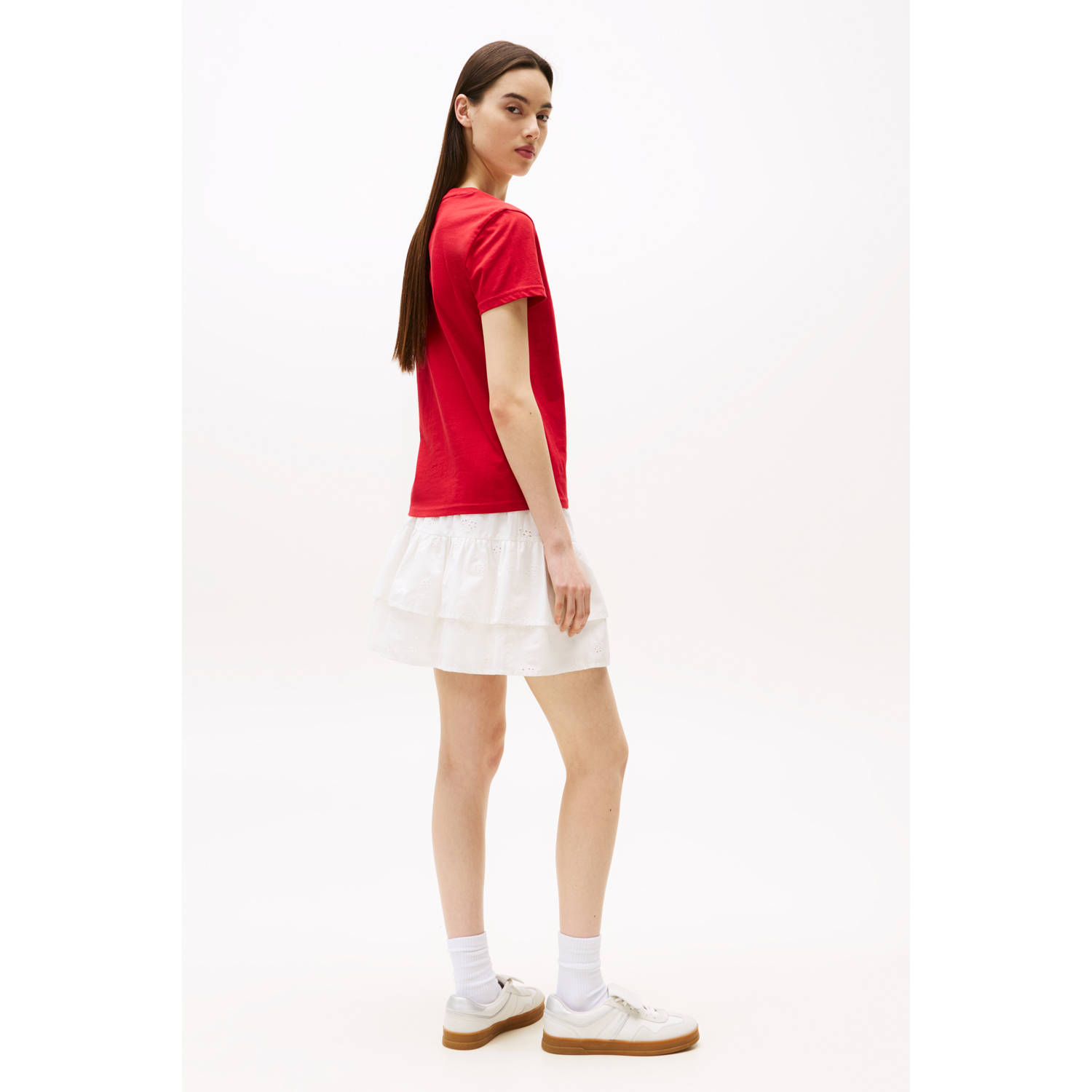 Tommy Jeans T-shirt rood