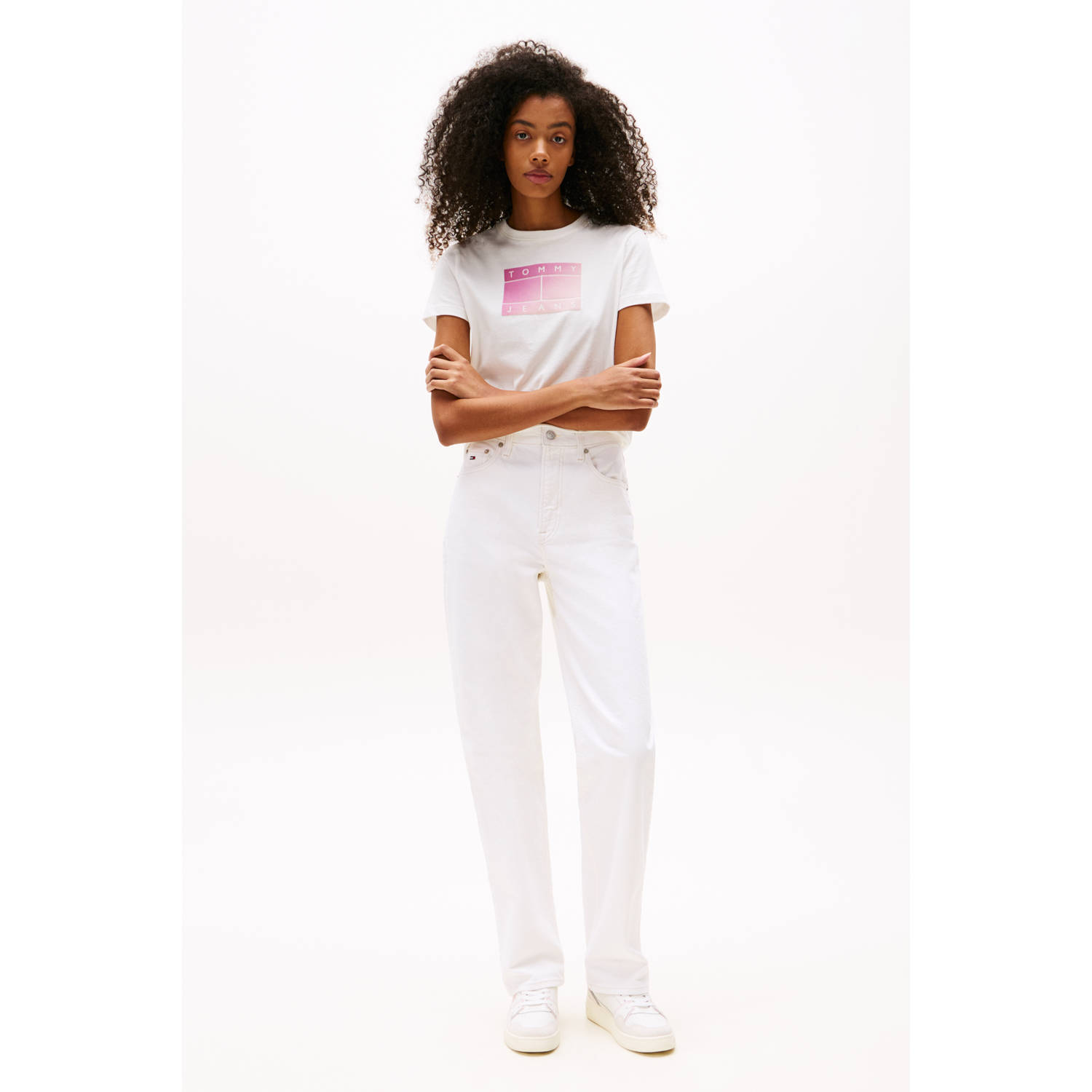 Tommy Jeans T-shirt ecru