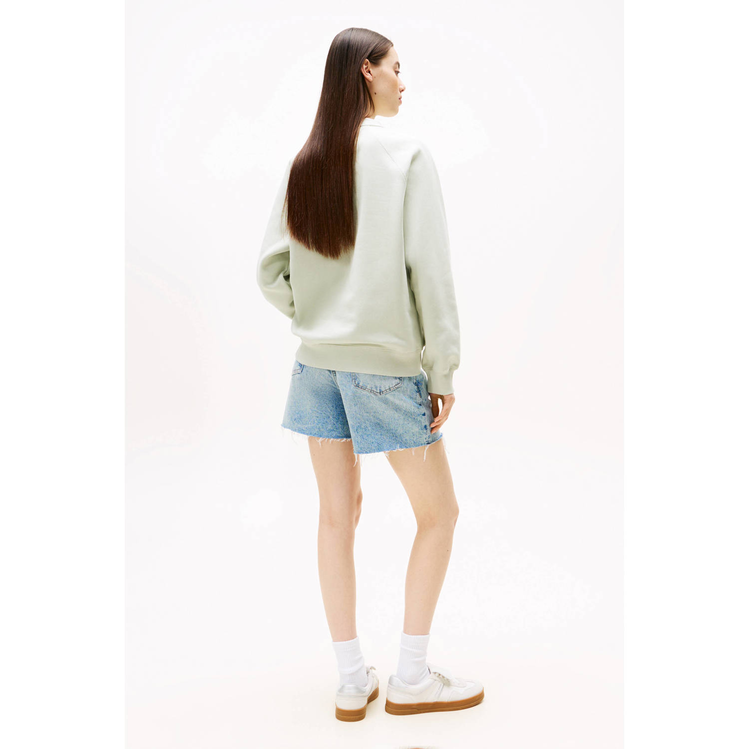 Tommy Jeans sweater lichtgroen