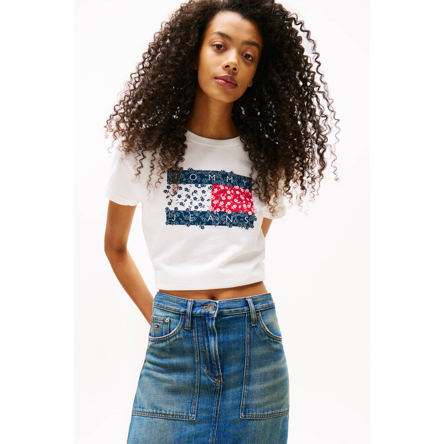 Tommy Jeans T-shirt wit