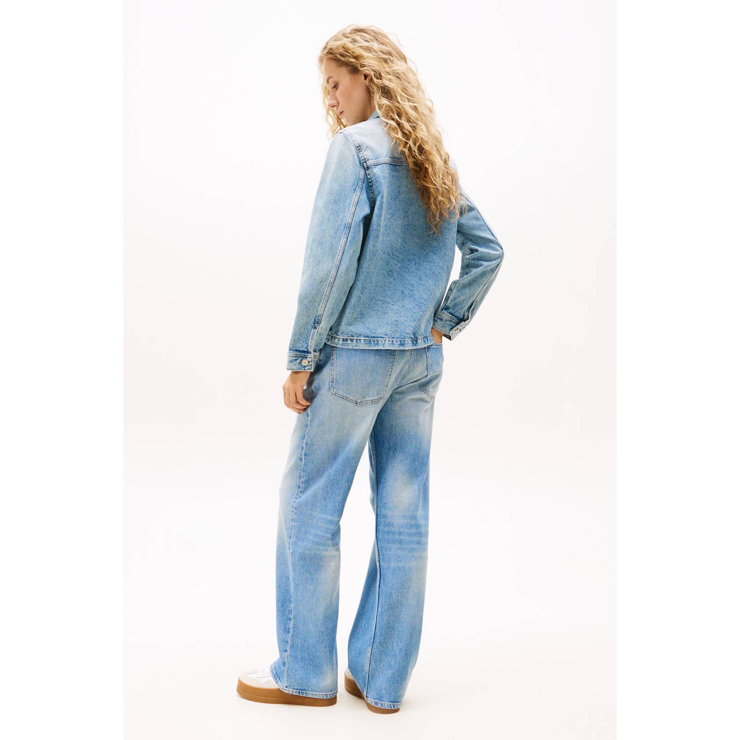 Tommy Jeans denim spijkerjas medium blue denim