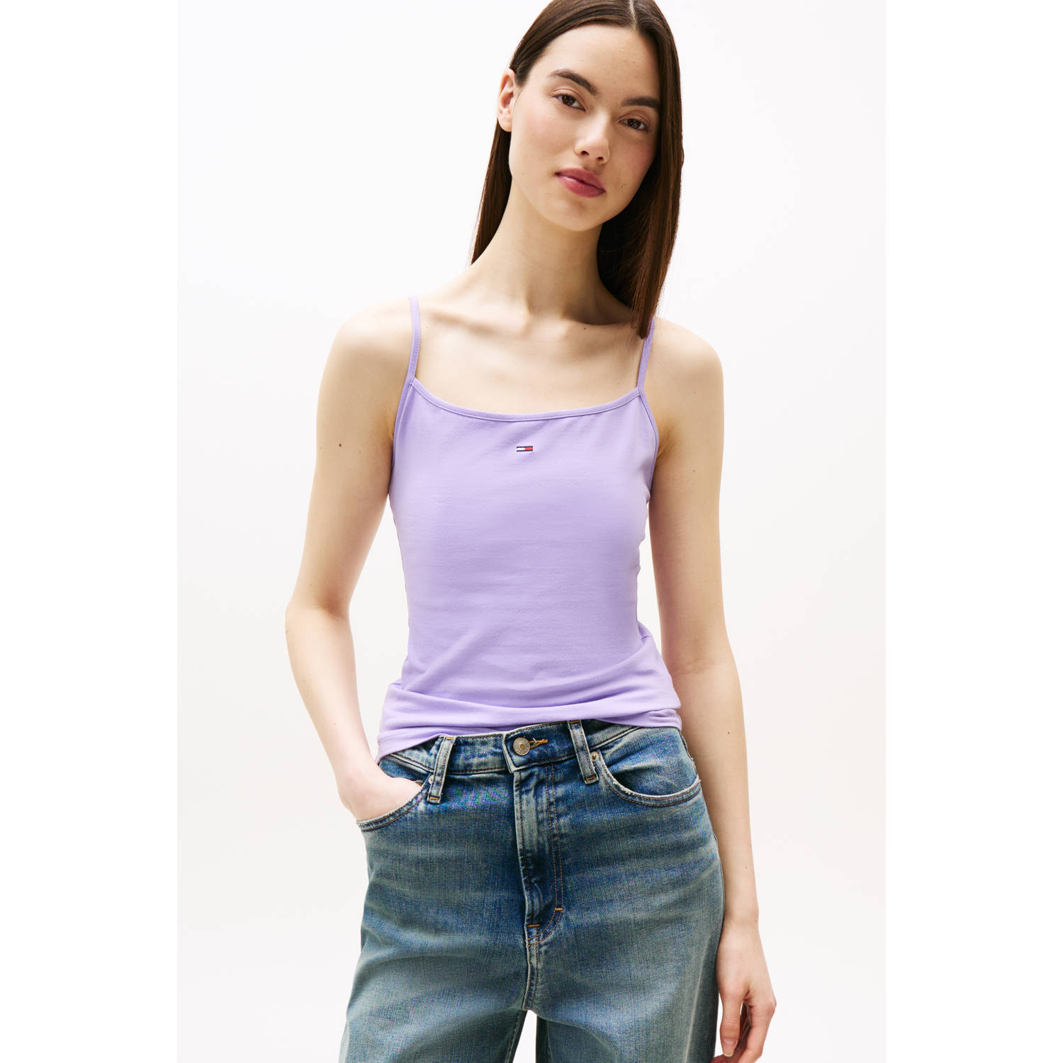 Tommy Jeans top violet