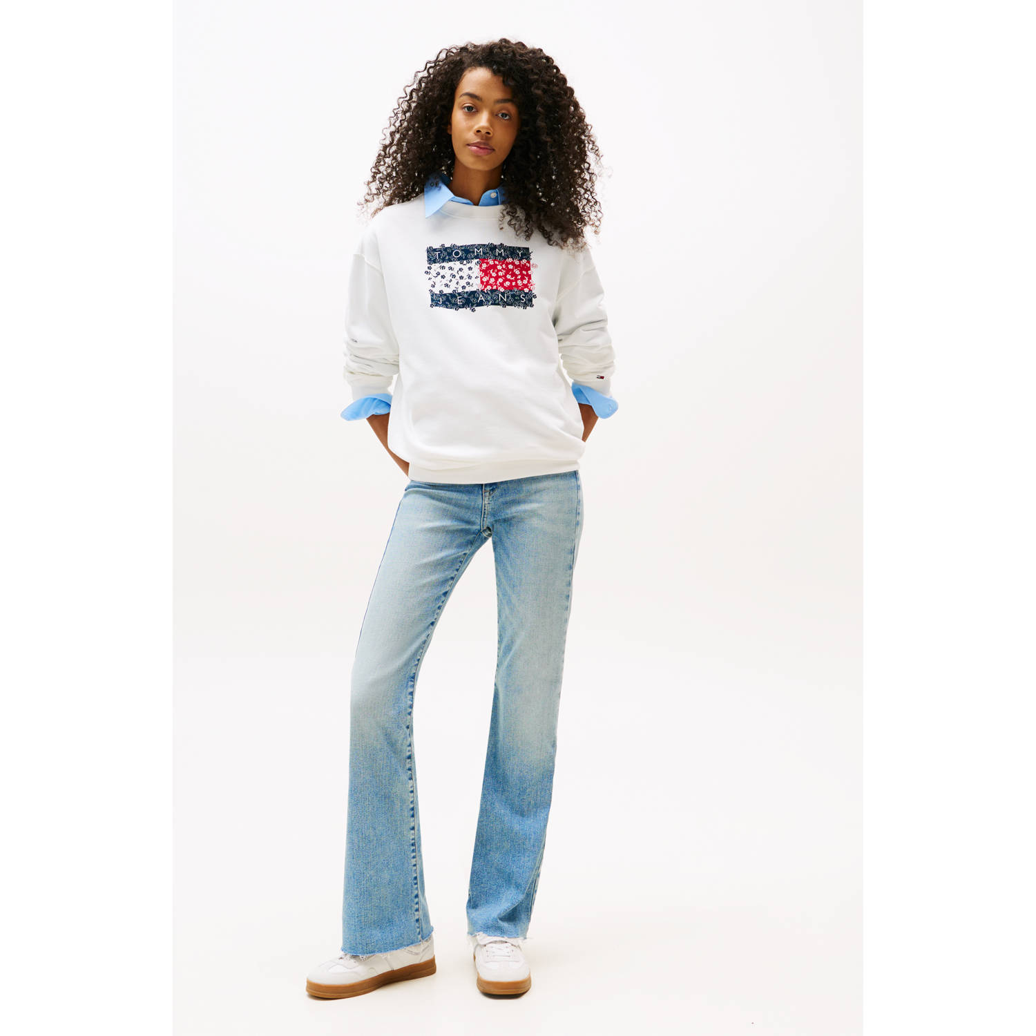 Tommy Jeans sweater wit