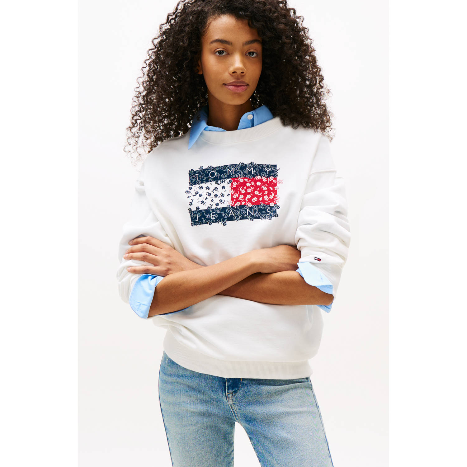 Tommy Jeans sweater wit