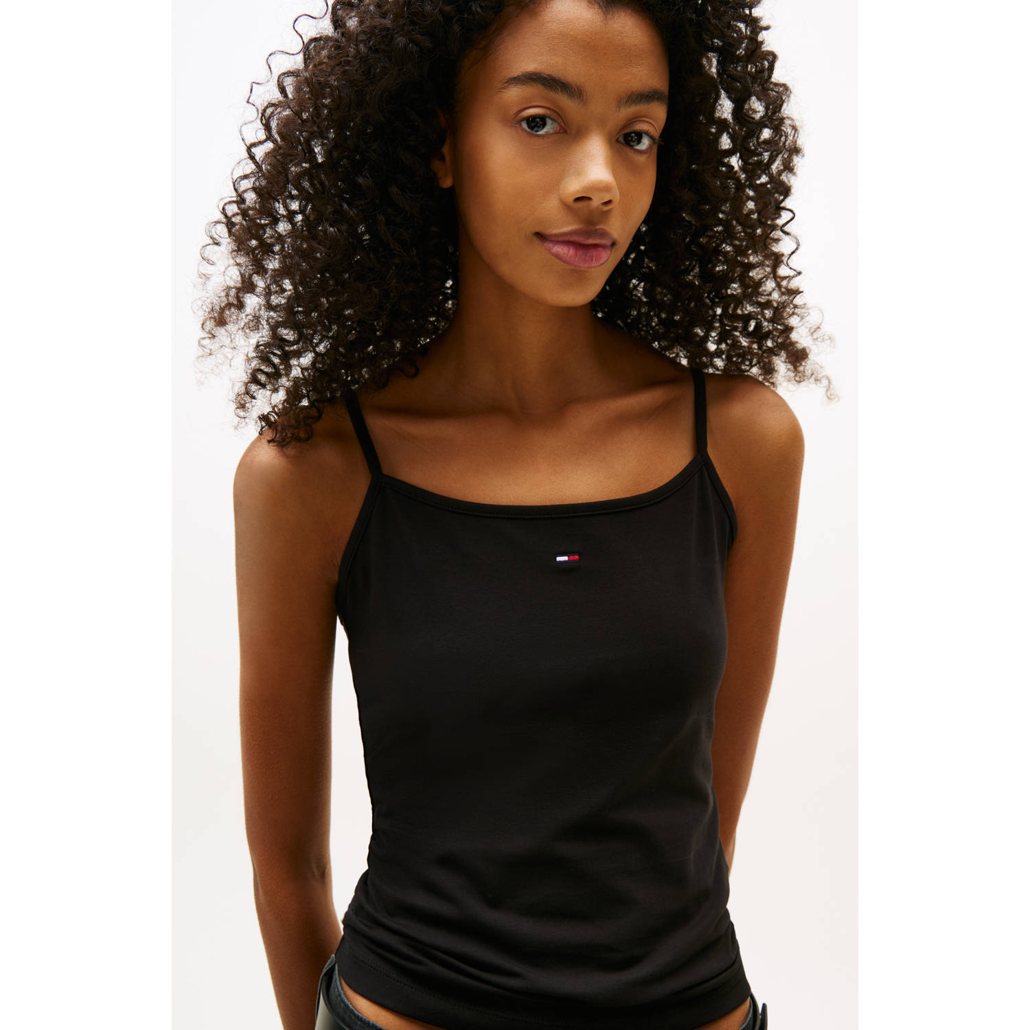 Tommy Jeans top zwart