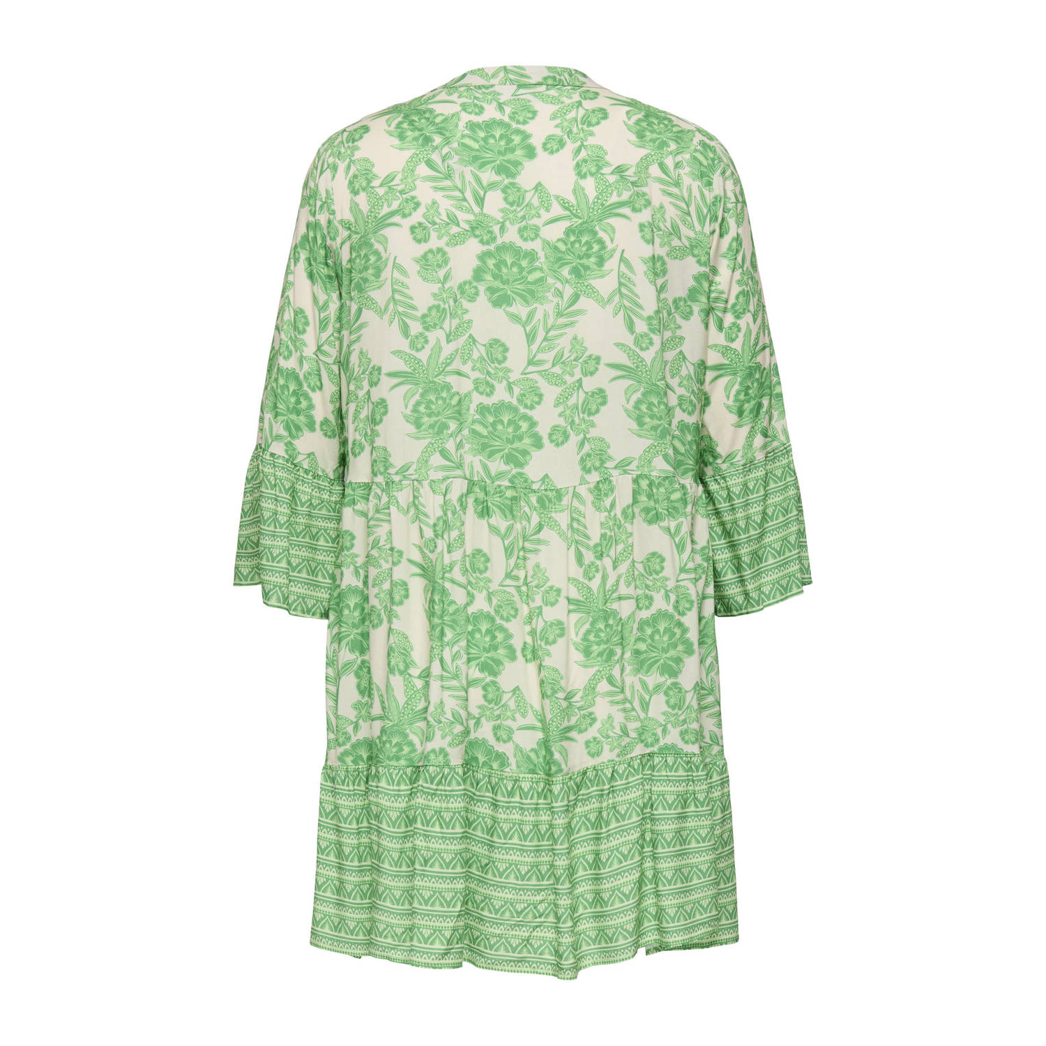 ONLY CARMAKOMA zomerjurk groen
