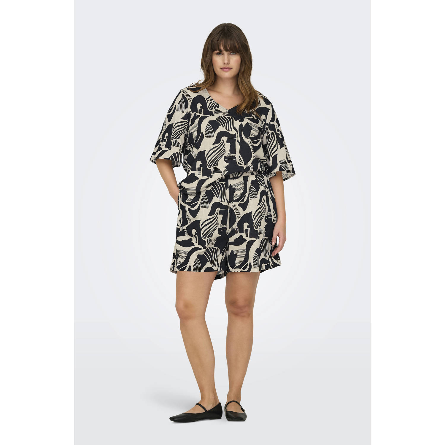 ONLY CARMAKOMA blousetop beige