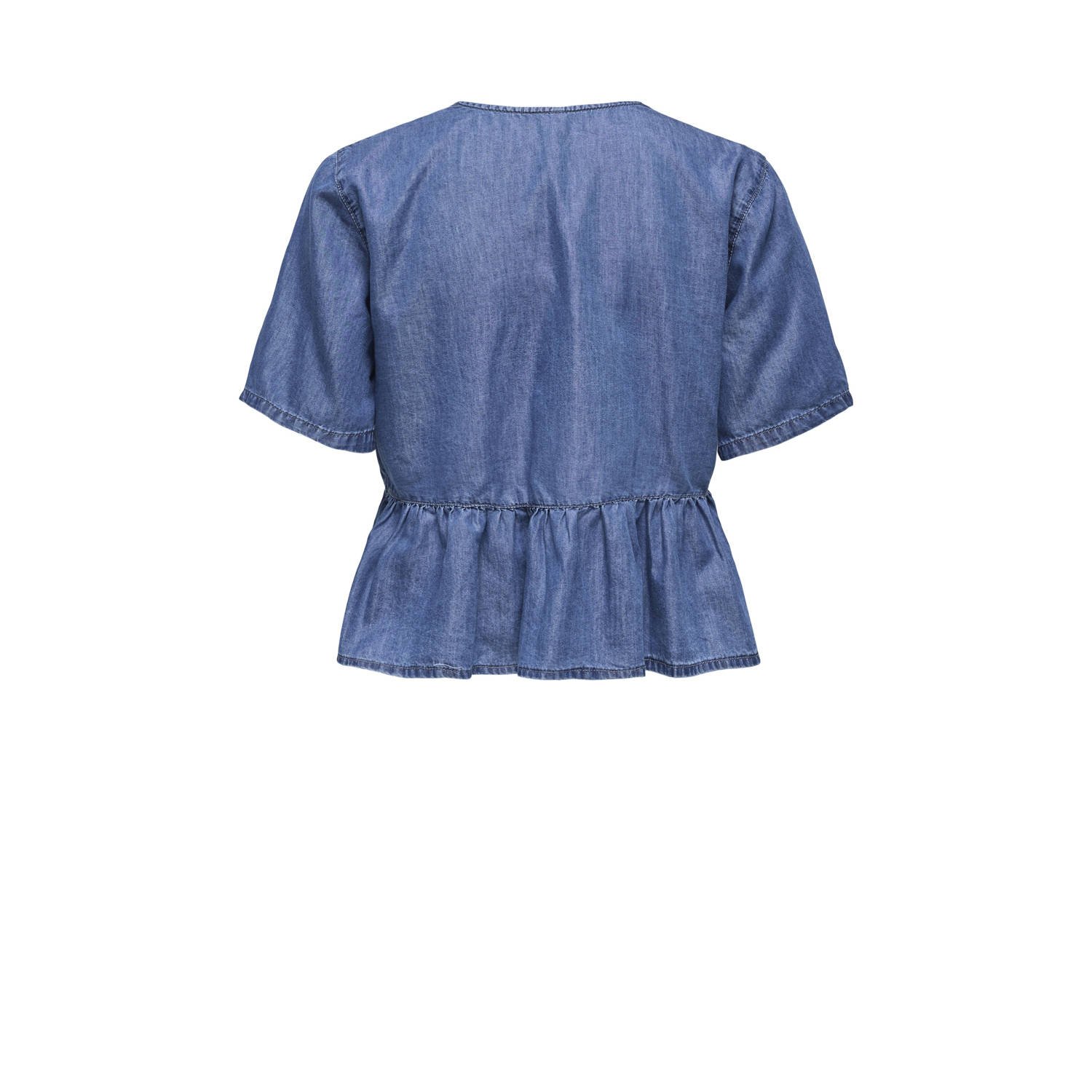 ONLY CARMAKOMA denim blousetop medium blue denim