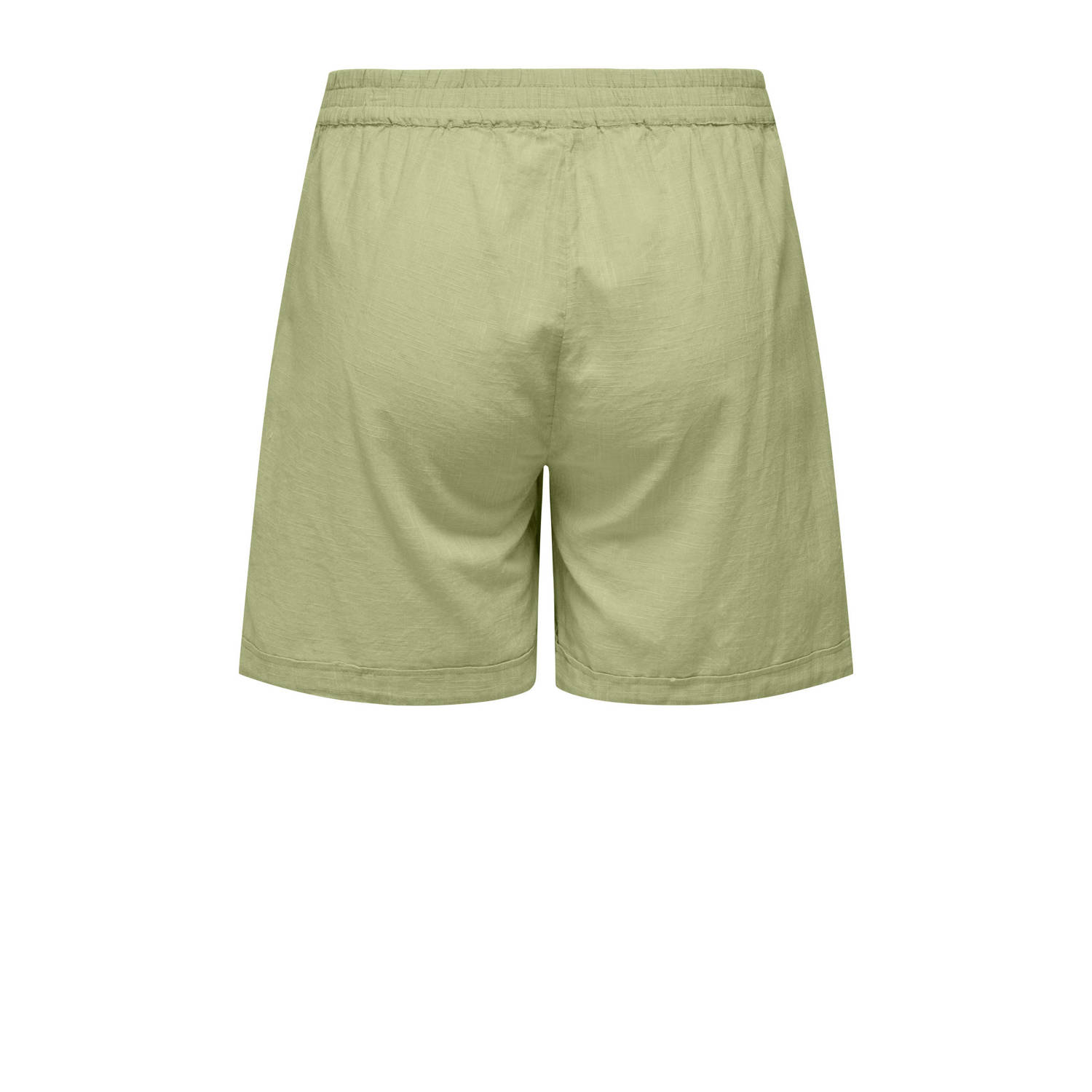 ONLY CARMAKOMA regular waist casual short groen