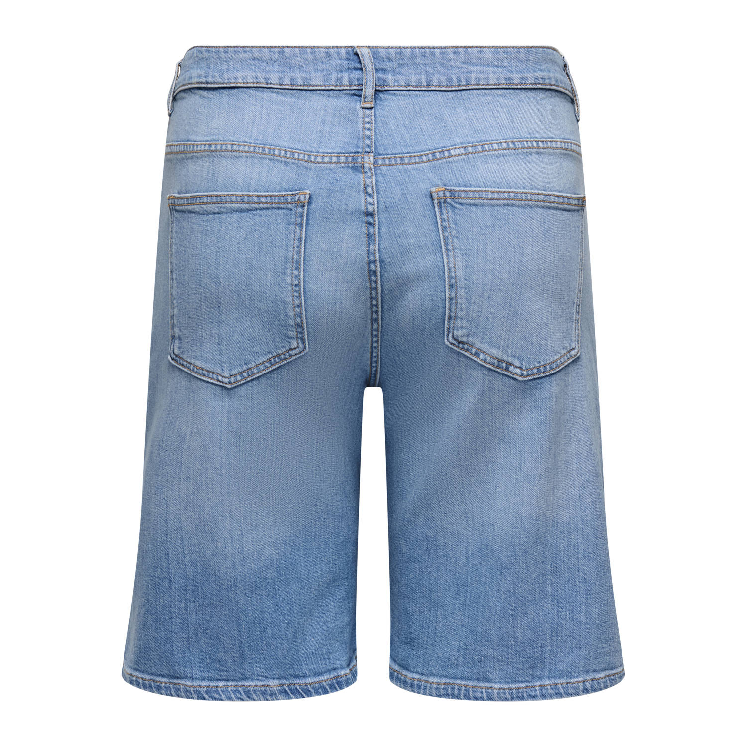 ONLY CARMAKOMA denim regular waist short light blue denim
