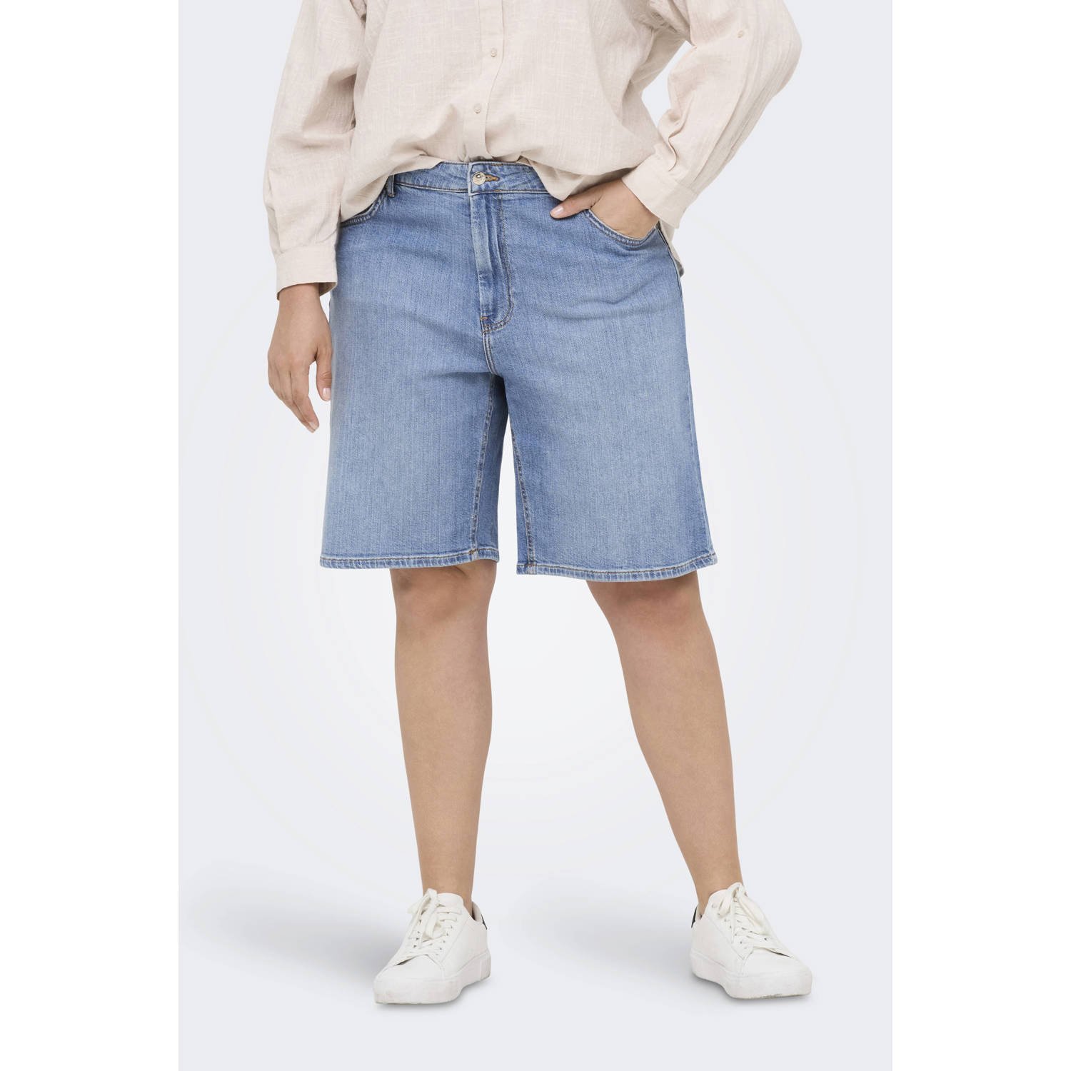 ONLY CARMAKOMA Jeansshort CARSONNY HW WIDE DNM SHORTS NAS843 NOOS
