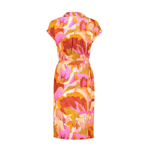 Geisha blousejurk oranje afbeelding