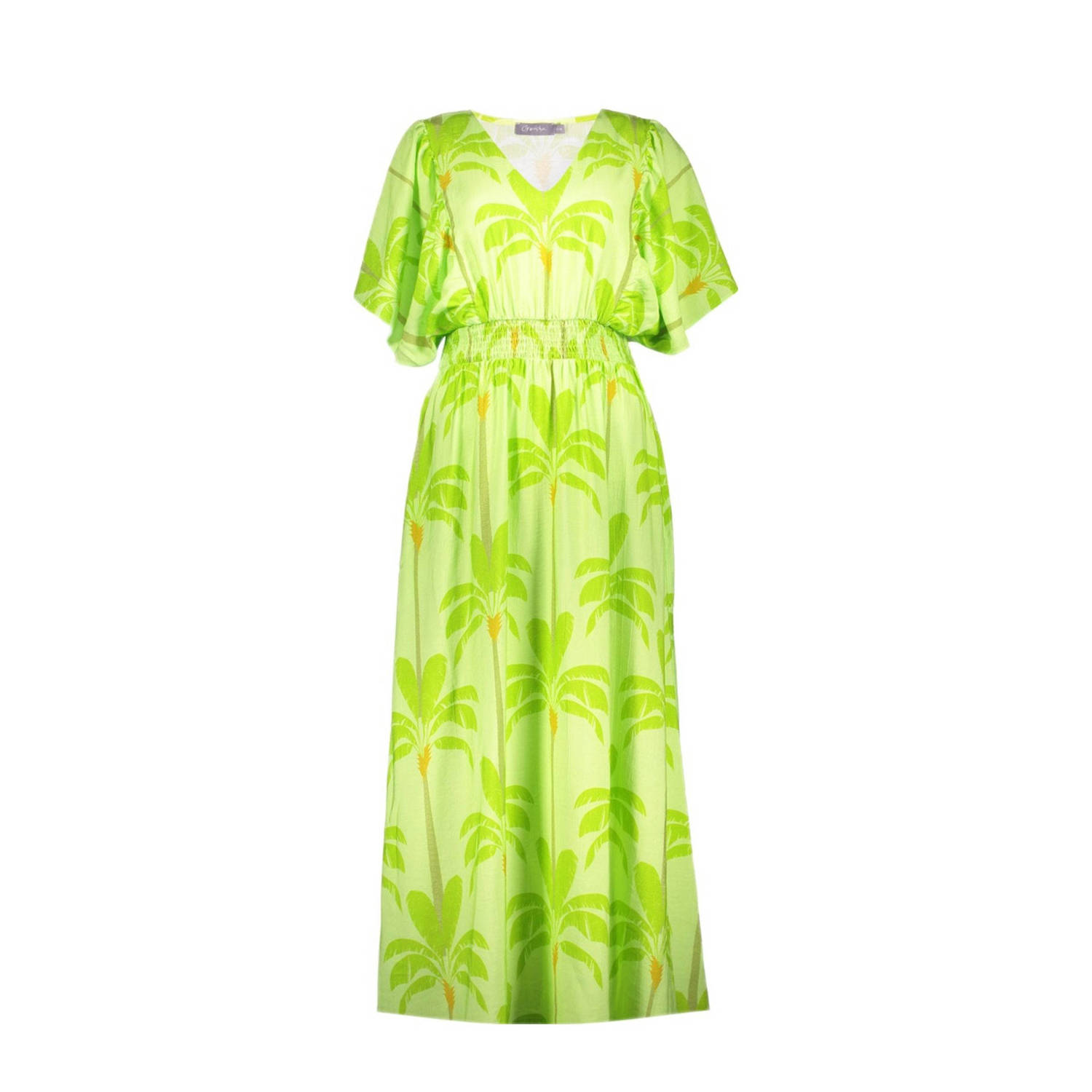 Geisha zomerjurk groen
