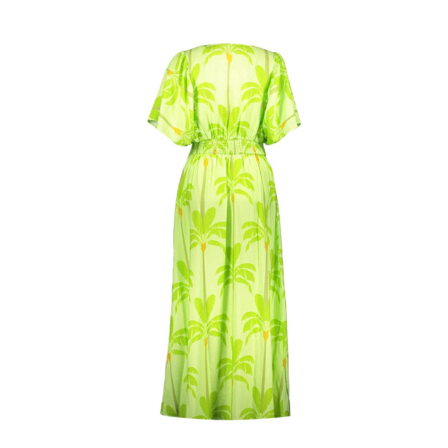 Geisha zomerjurk groen
