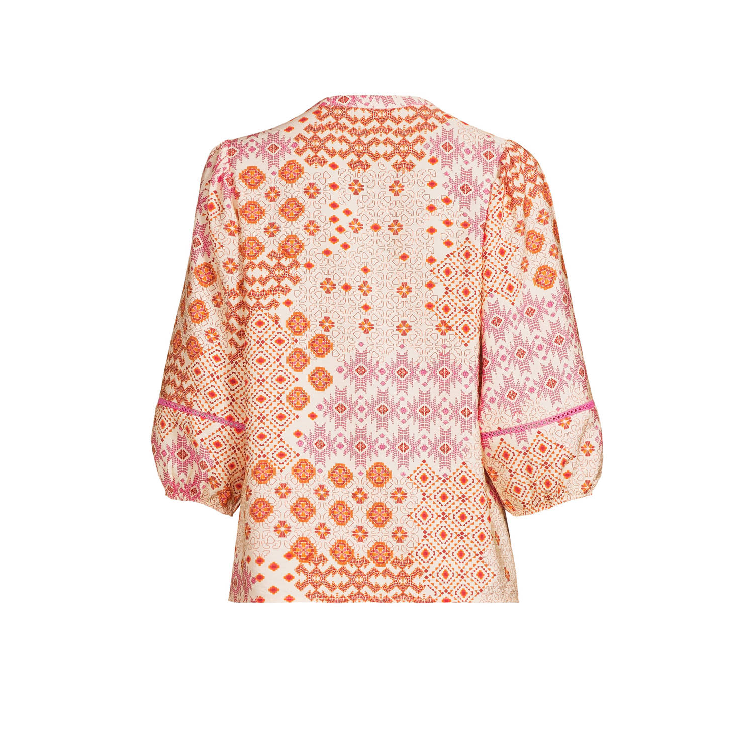 Geisha blousetop roze
