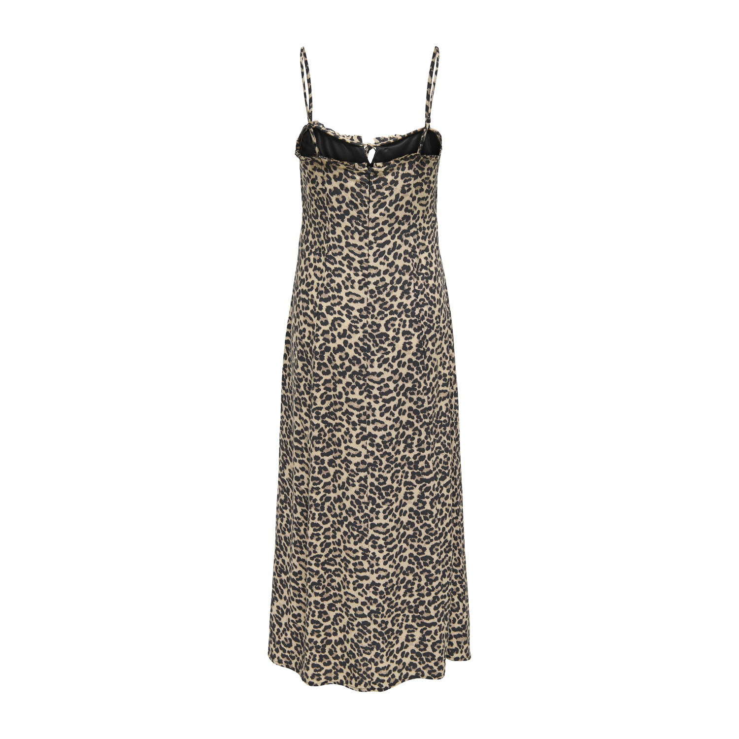 ONLY CARMAKOMA zomerjurk bruin