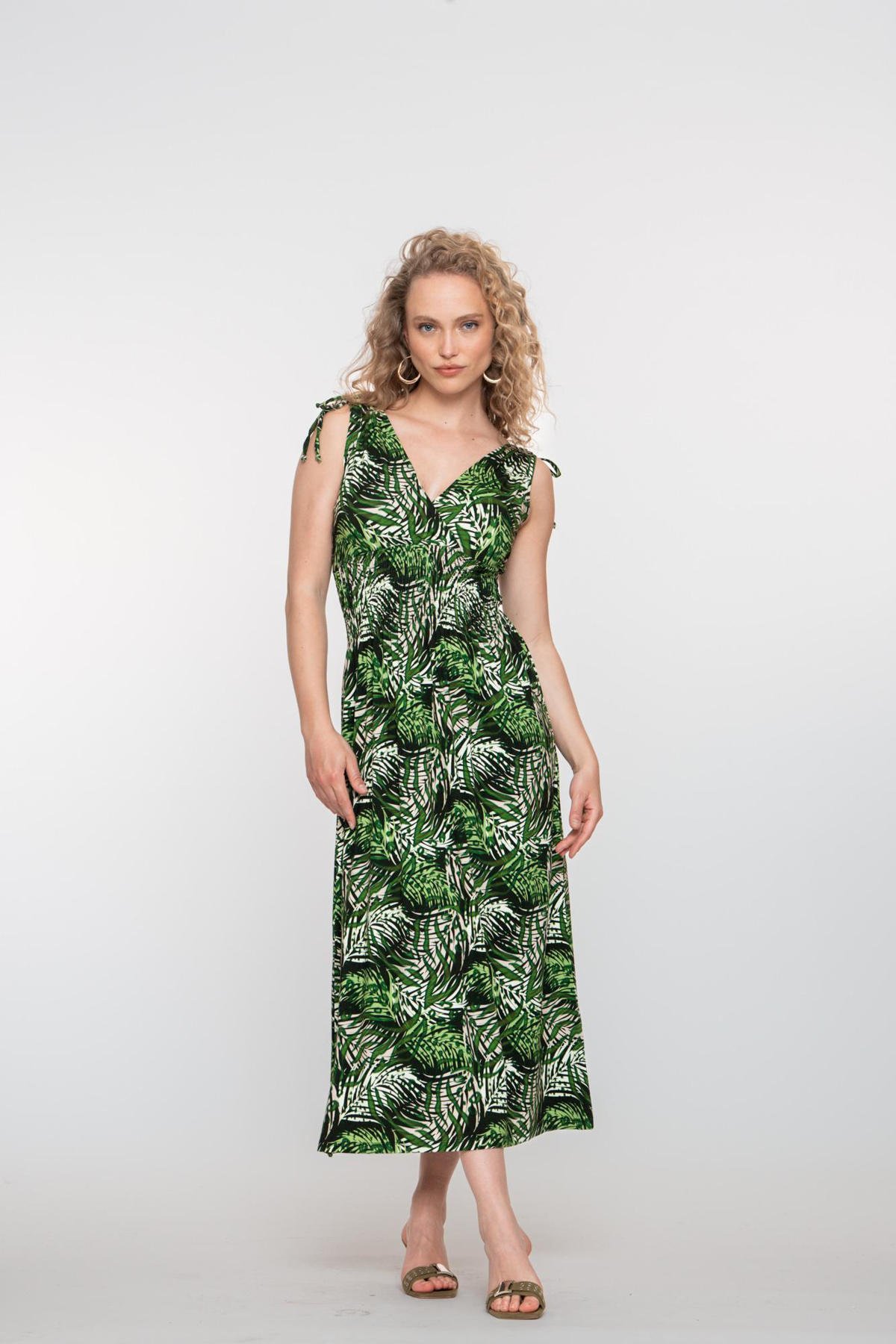 Geisha zomerjurk groen kopen? Morgen in huis wehkamp