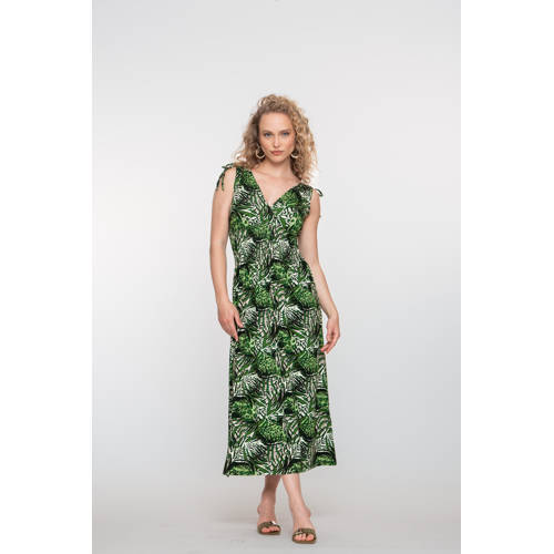 Geisha zomerjurk groen afbeelding
