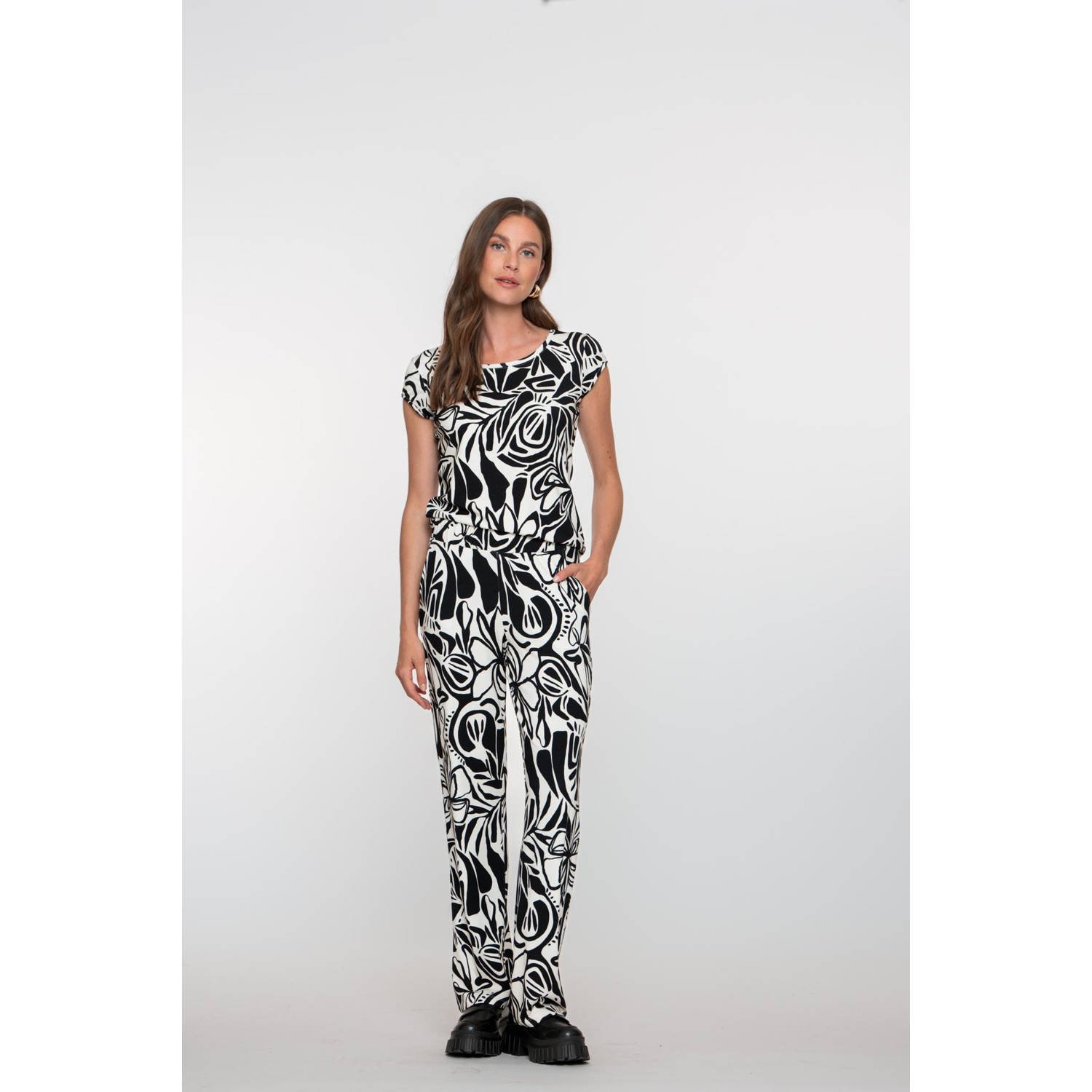 Geisha Top zwart