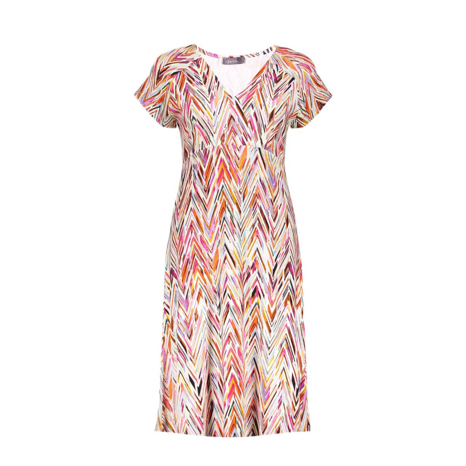 Geisha zomerjurk rood