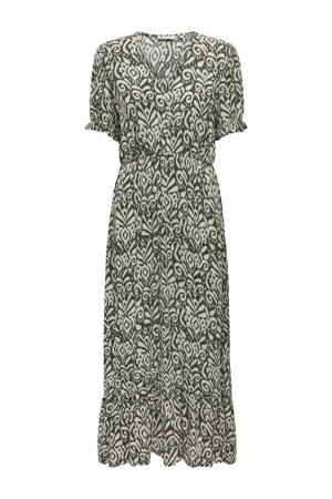 A-lijn jurk kaki/beige