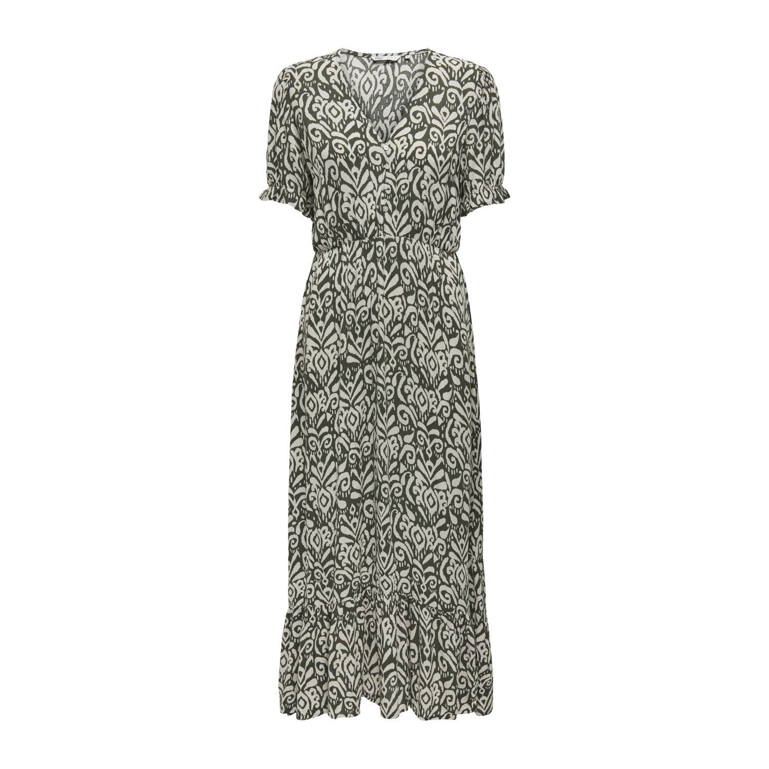 ONLY CARMAKOMA Zomerjurk CARCHIANTI S S CALF DRESS WVN NOOS