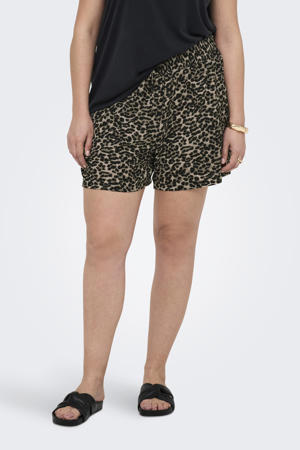 regular waist casual short bruin