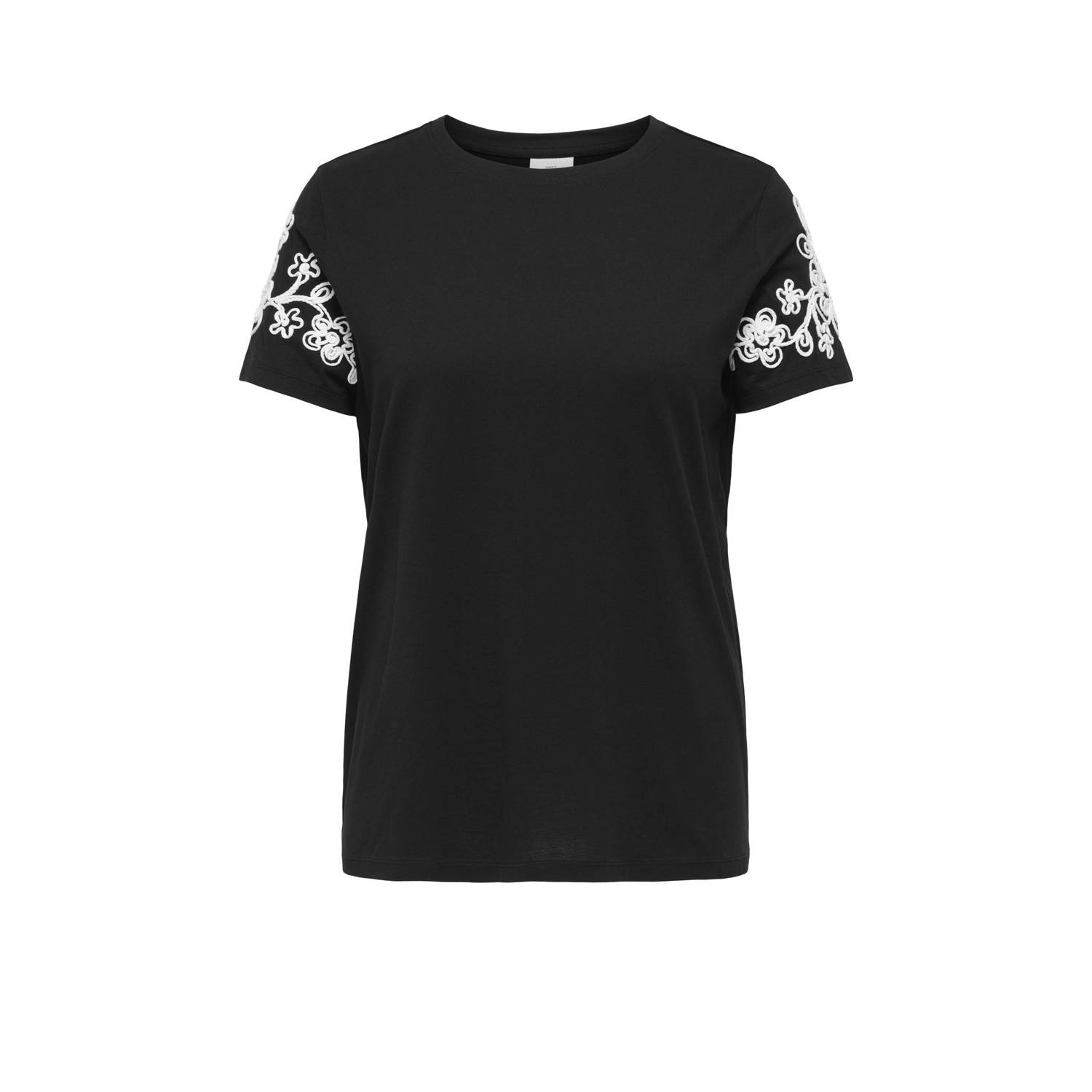 ONLY CARMAKOMA T-shirt zwart