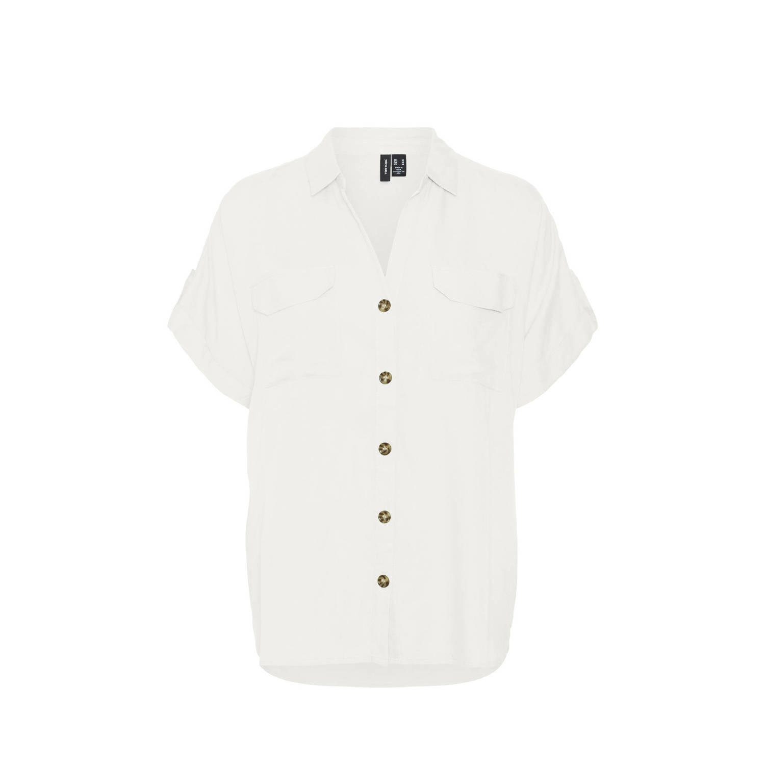 VERO MODA CURVE blouse wit