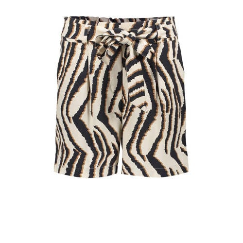 Geisha straight high waist casual short zwart afbeelding