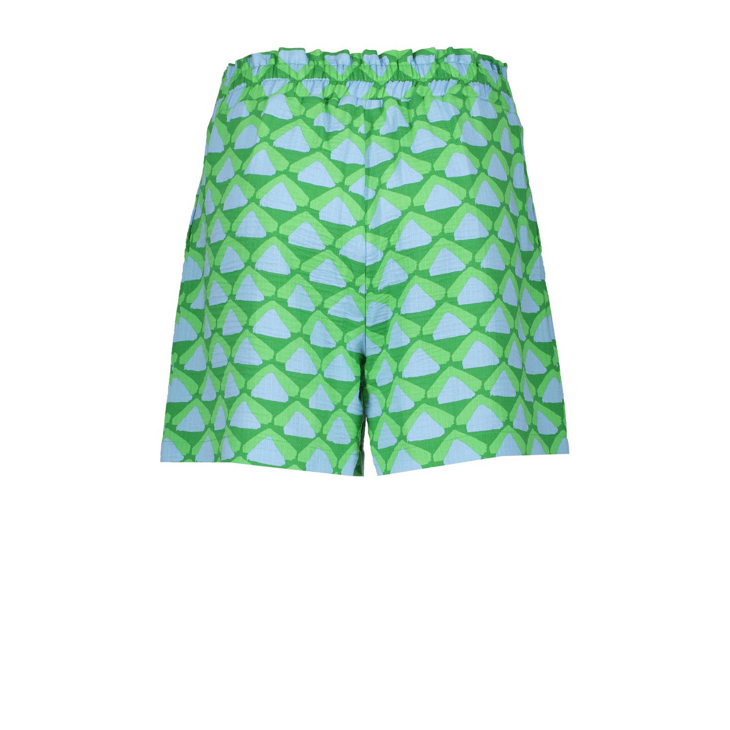 Geisha straight high waist casual short groen