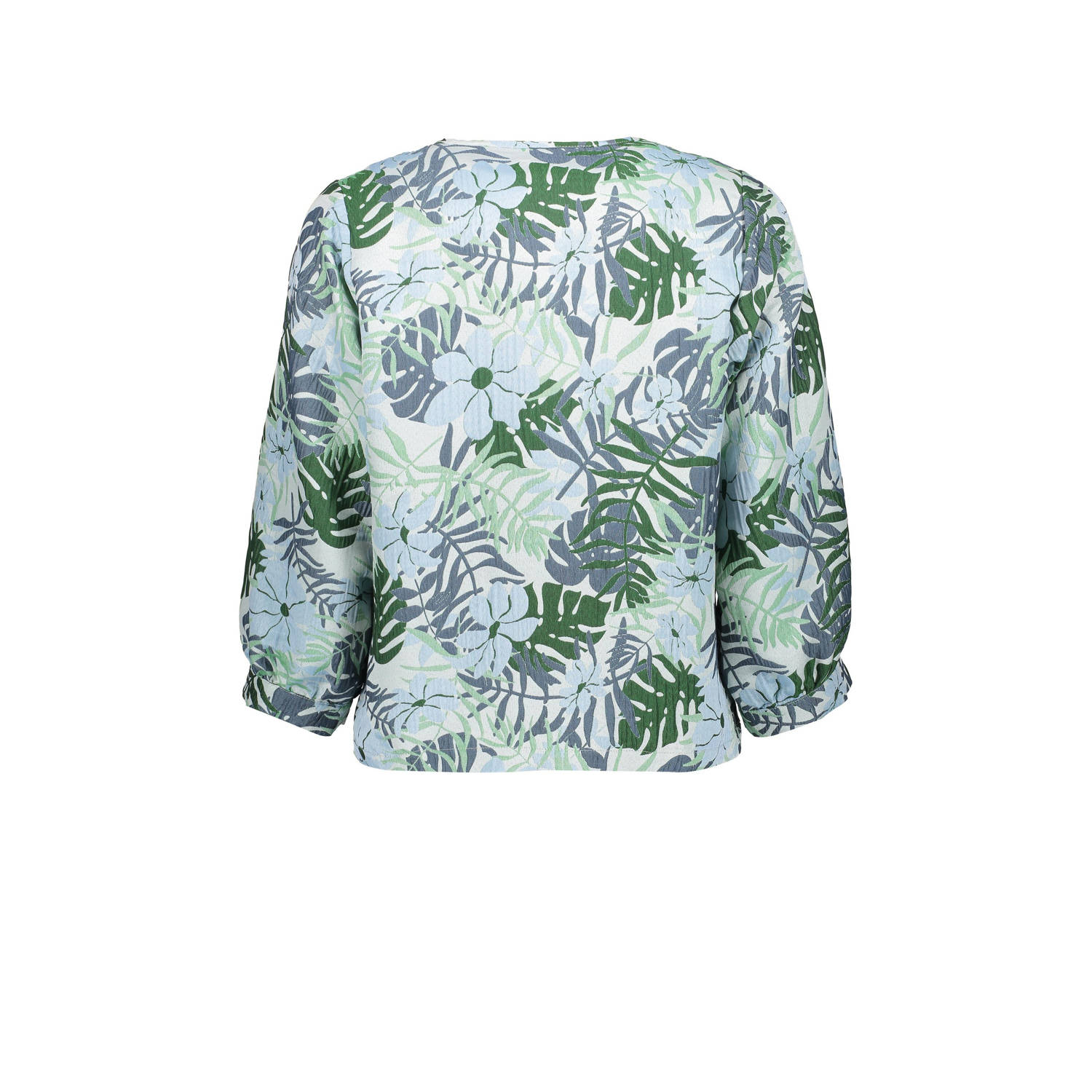 Geisha top lichtblauw