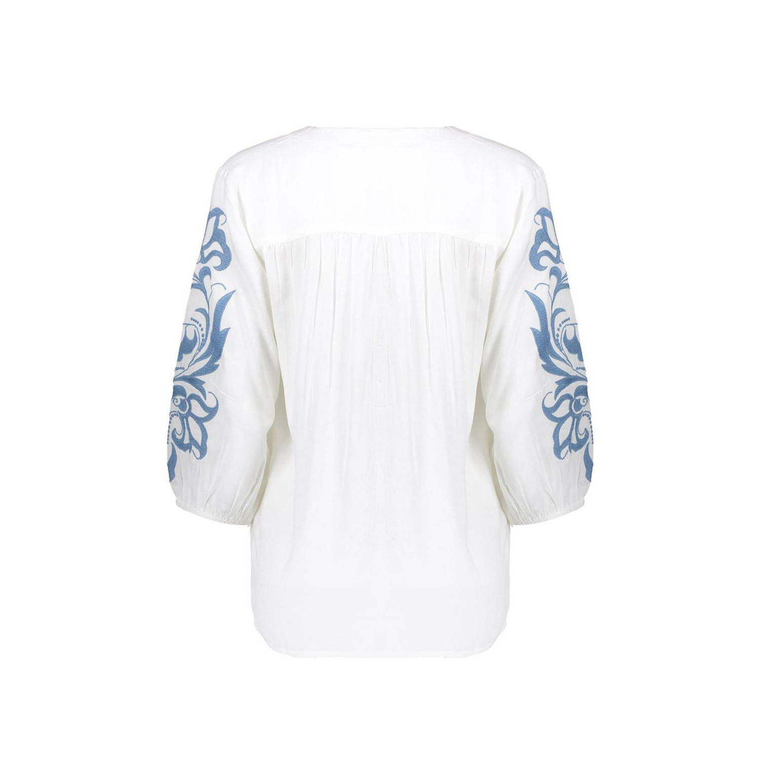 Geisha blouse wit