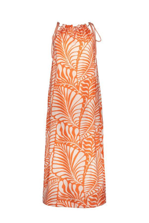maxi jurk oranje