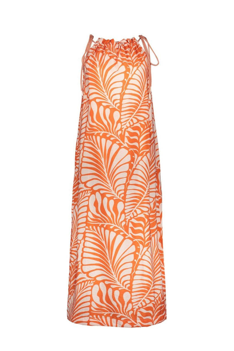 POM Amsterdam maxi jurk oranje POM Amsterdam maxi jurk oranje
