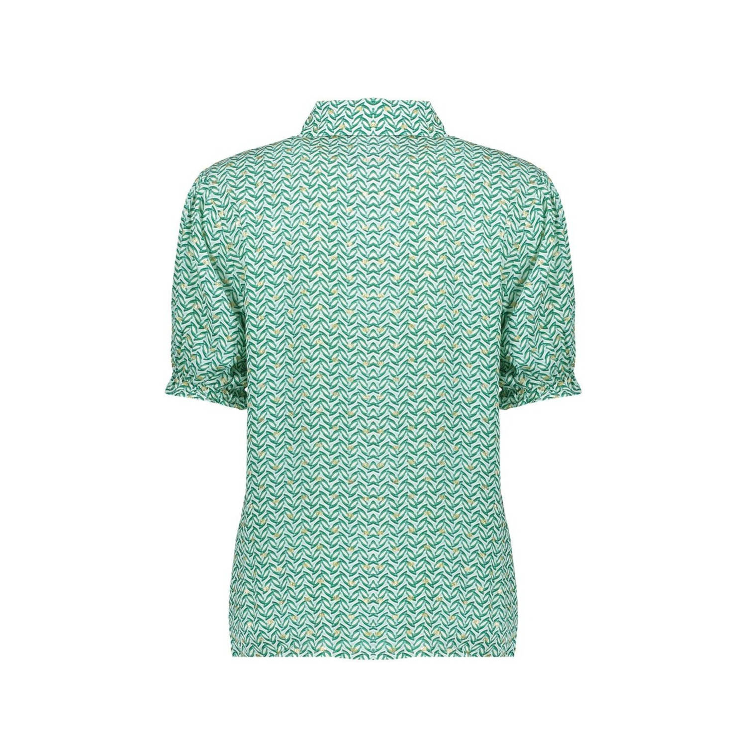 Geisha blouse groen