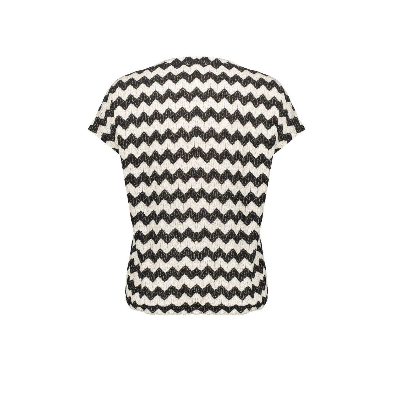 Geisha top zwart