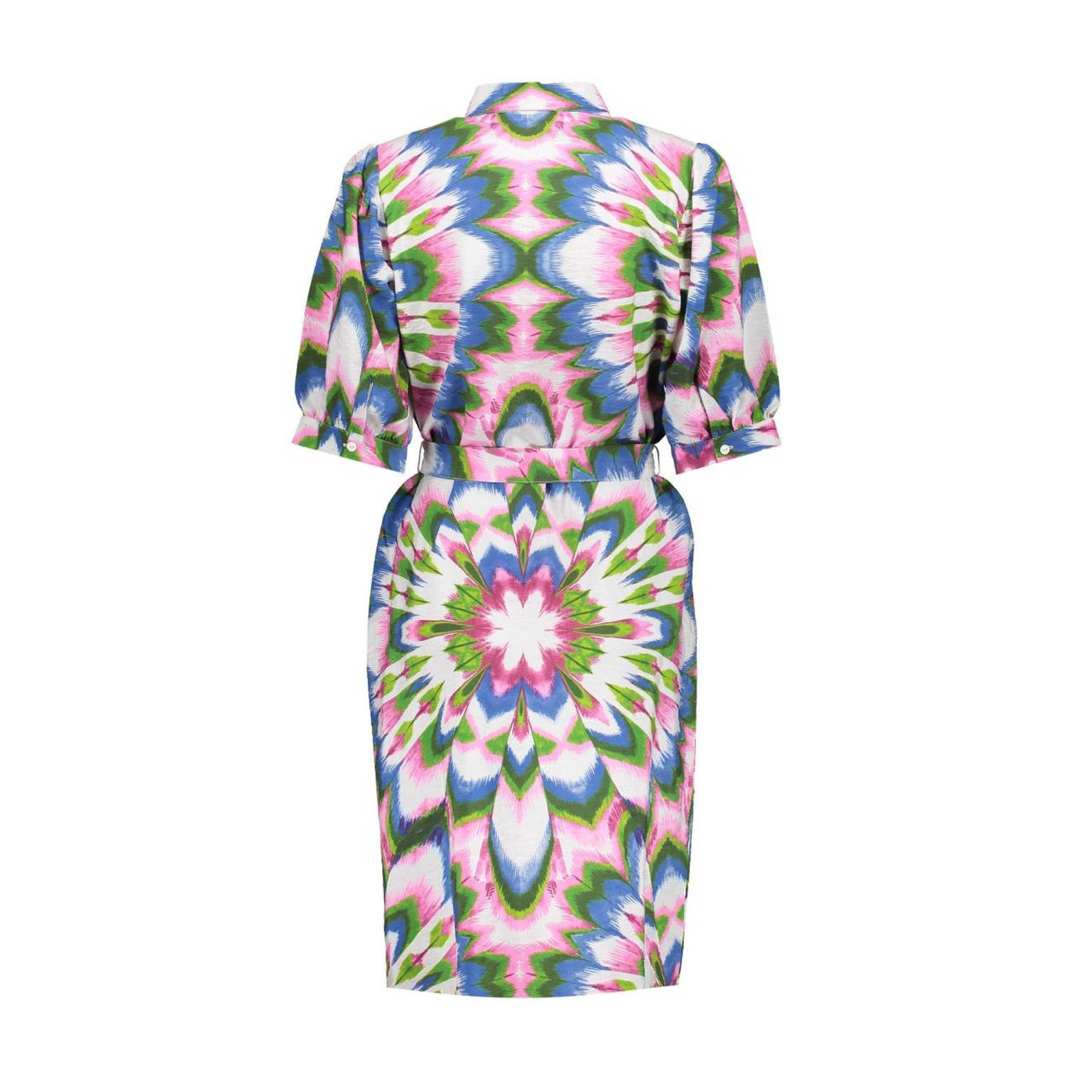 Geisha blousejurk lichtblauw