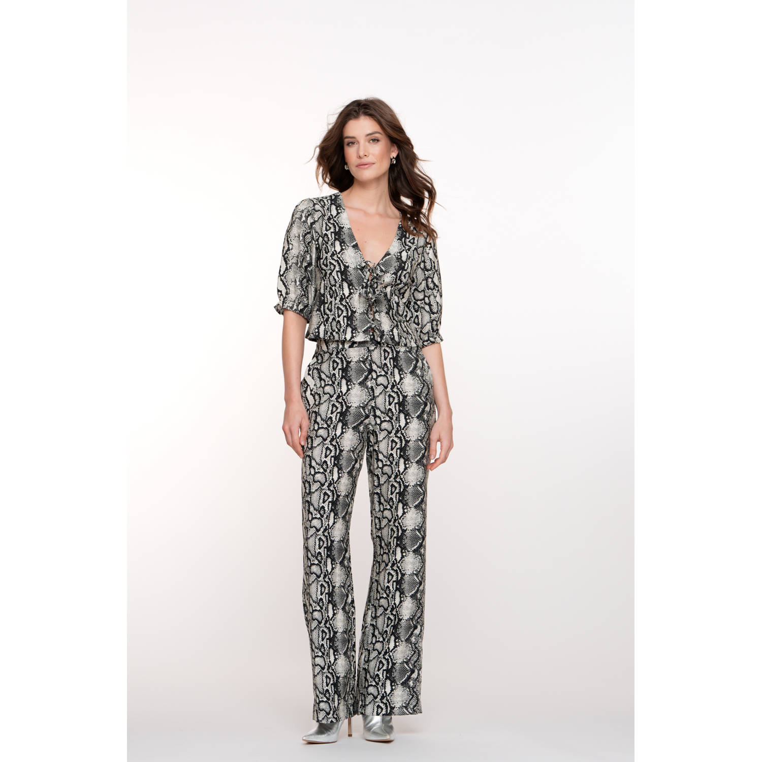 Geisha top zwart