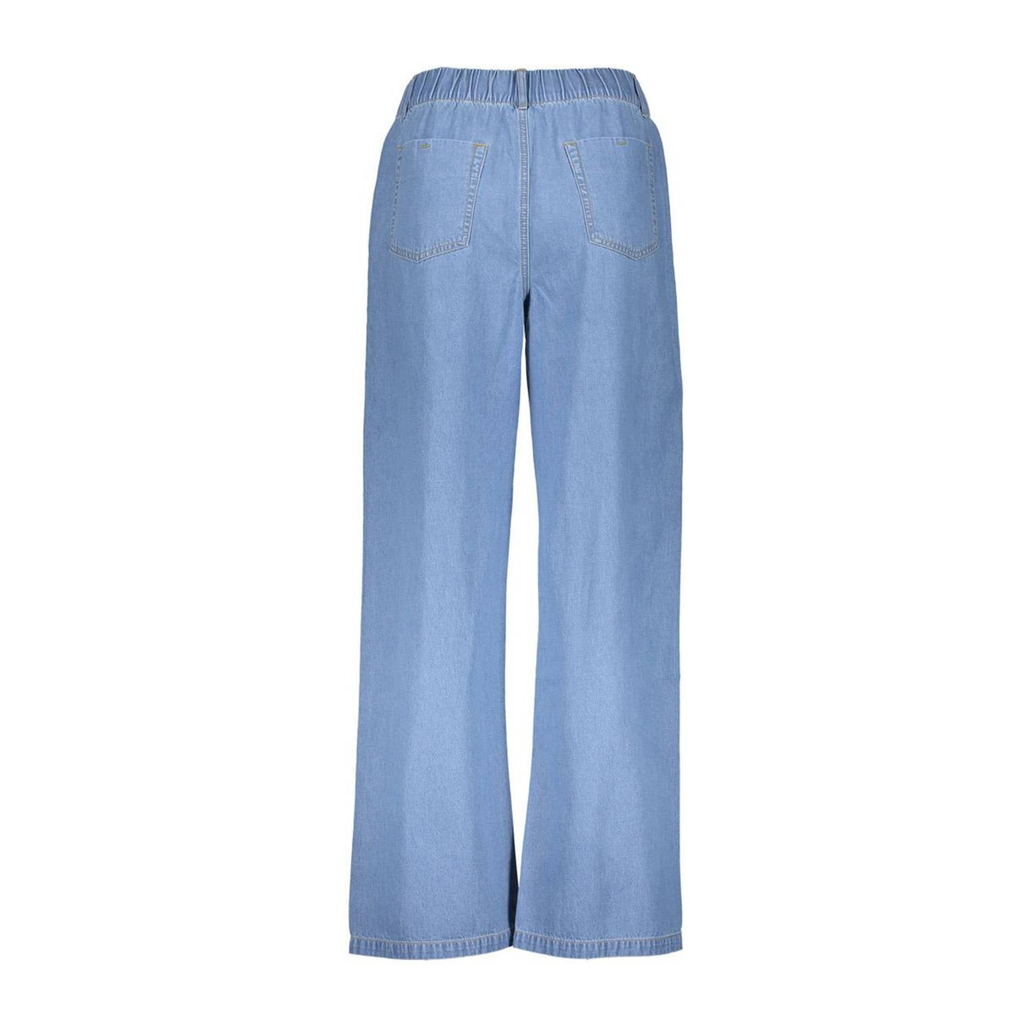 Geisha wide leg jeans light blue denim