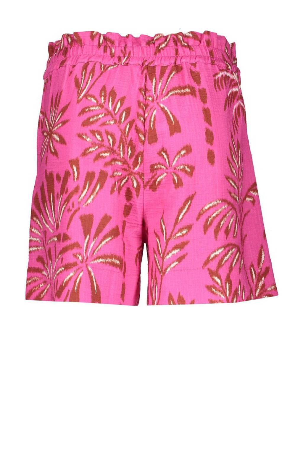 Geisha straight high waist casual short fuchsia wehkamp