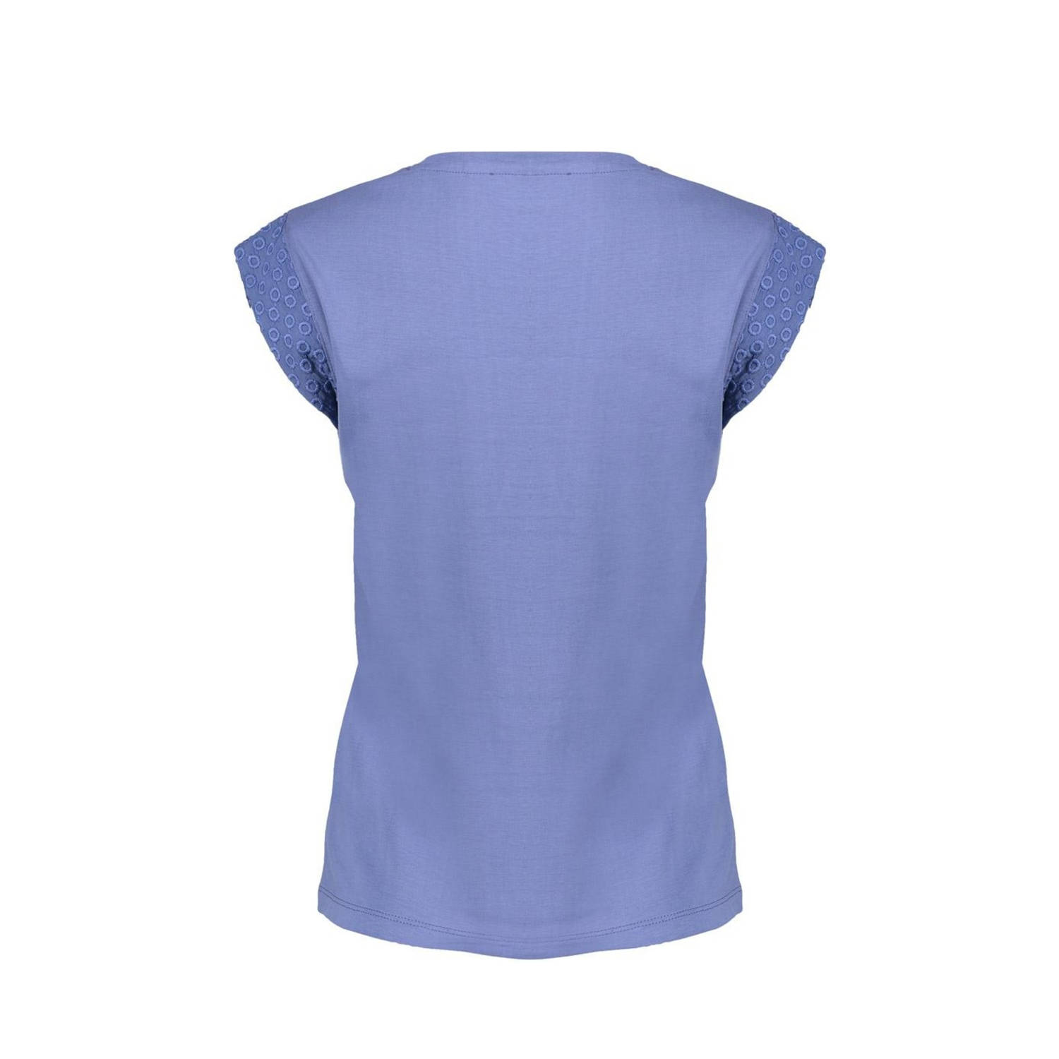 Geisha top blauw