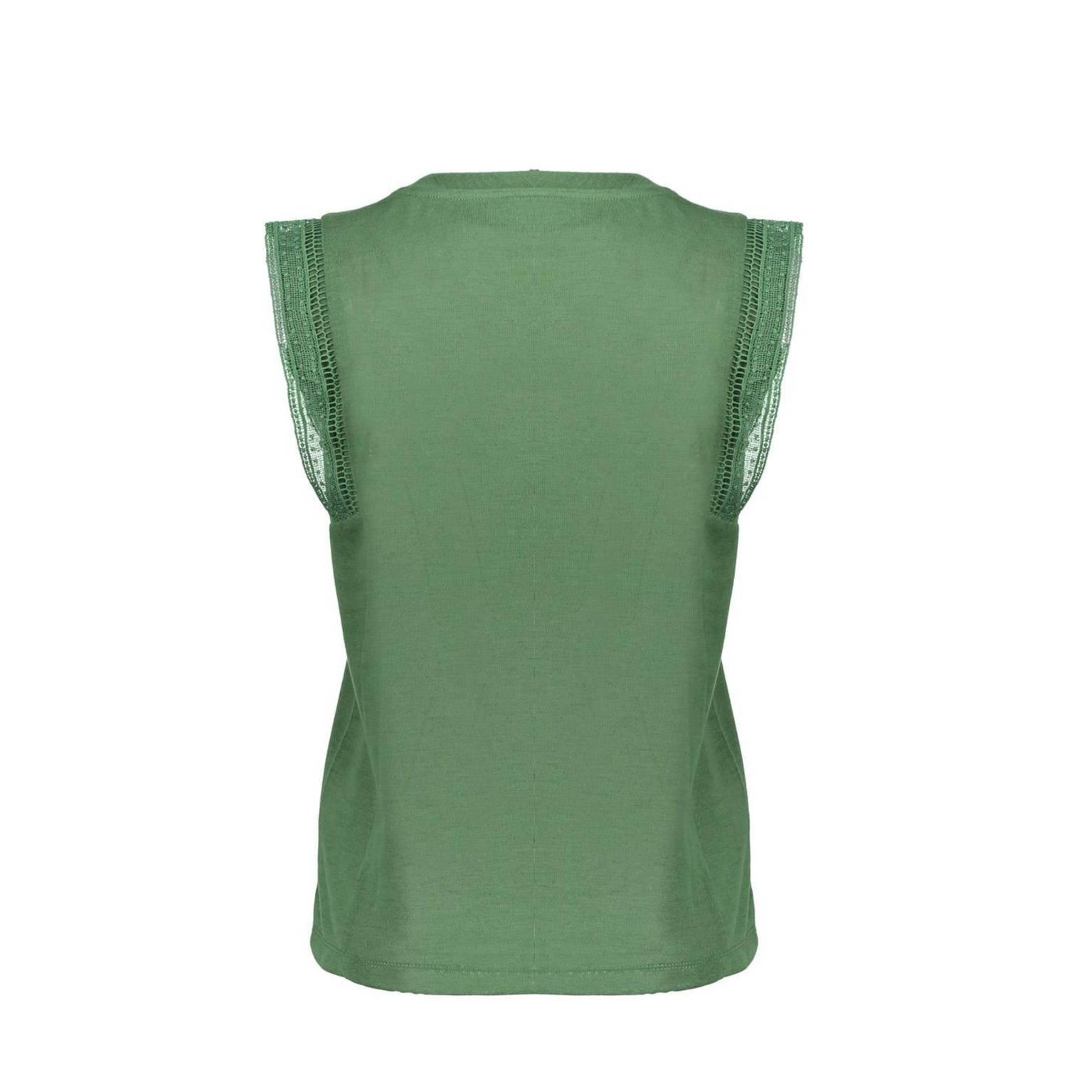 Geisha top groen