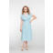 Geisha zomerjurk light blue denim