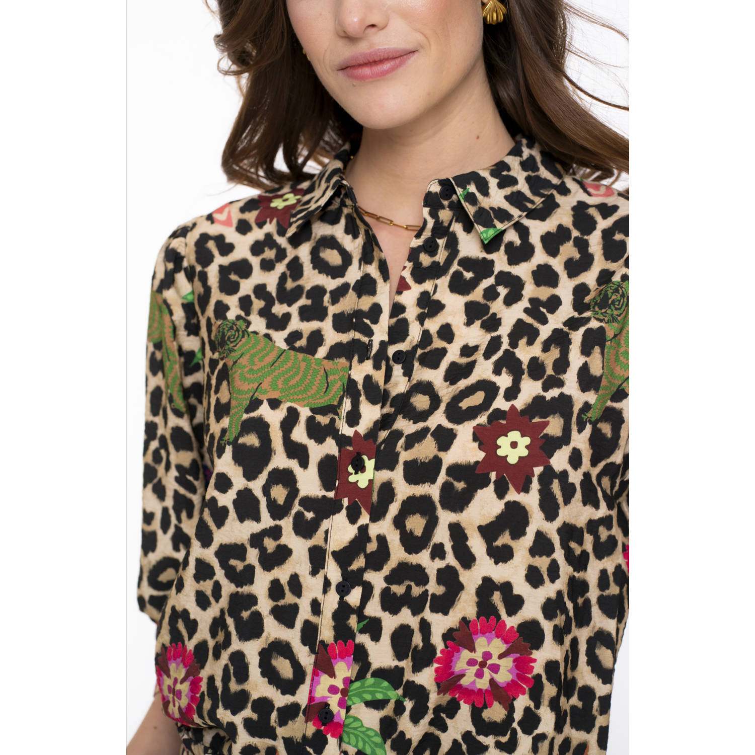 Geisha blouse beige