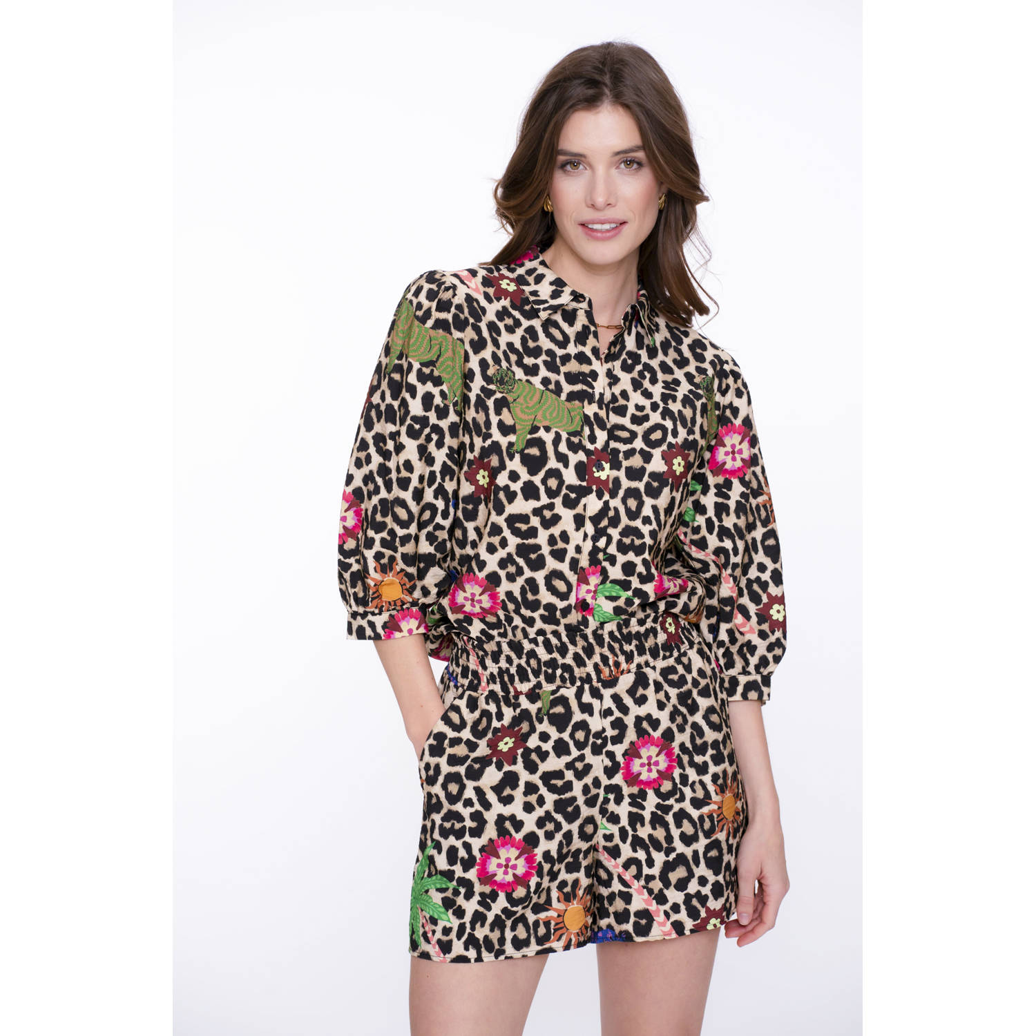 Geisha blouse beige