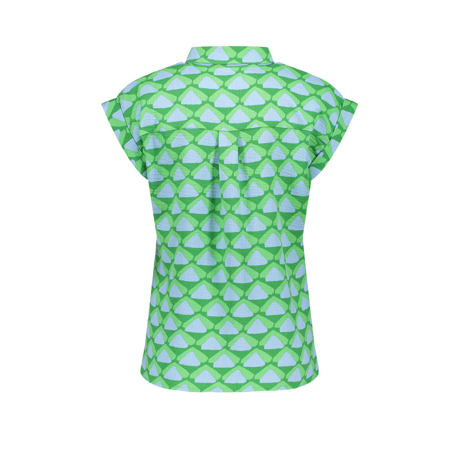 Geisha blouse groen