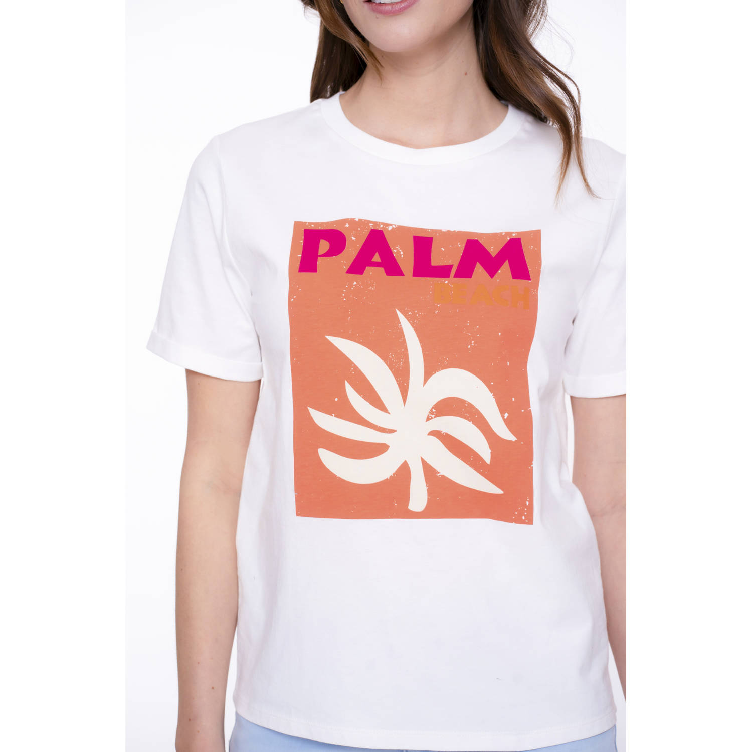 Geisha T-shirt oranje